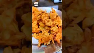 Crispy Potato Pakora Recipe | How to Make Delicious Aloo Pakoda Easily at Home #shorts #happyholi