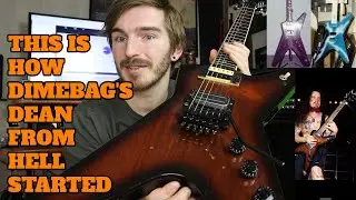 Dimebag Darrell's Original Dean From Hell Started as THIS?! - 1981 Dean ML Review