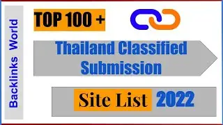 Free Thailand Classified Sites List 2022 | Off Page SEO | Backlinksworld