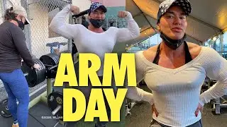 Monster Arm Day - IFBB Pro League FBB Helle Trevino