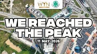 𝐖𝐞 𝐡𝐚𝐯𝐞 𝐫𝐞𝐚𝐜𝐡𝐞𝐝 𝐭𝐡𝐞 𝐩𝐞𝐚𝐤. ✨Topping Out Ceremony_The Wyn