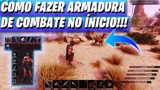 como FAZER a PRIMEIRA ARMADURA RESISTENTE em CONAN EXILES MUITO FÁCIL