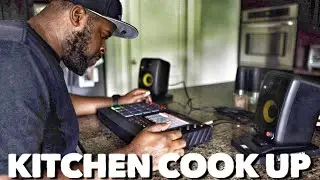 Kitchen Cook up with MPC Live 2 & KRK Go Aux Portable Speakers