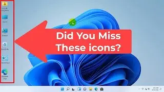 Desktop default home icons in windows 11