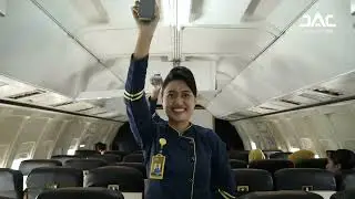 Simulasi dan Visit Pesawat - Sekolah Pramugari Jogja Air Crew - Batch January 2022