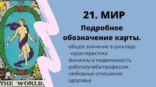 The Meaning of the World Card | Tarot Training
