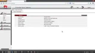 Restore Default Settings - Huawei EchoLife HG521 Modem-Router
