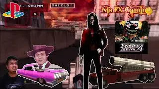 Twisted Metal 4 gameplay stage 3 musuh Super Thumper mobil Kasino Warkop | PS 1 EMULATOR