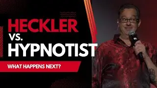 HECKLER VS HYPNOTIST!  The best comedy hypnosis!   #heckler #comedy #hypnosis #virginia #richmond