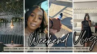 Shop & cook with me • younger influencers more successful • more perfume 🫣 + sick again 😏