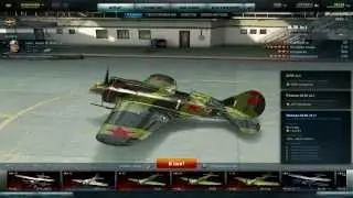 World Of Warplanes Истребители СССР И 16 (п)