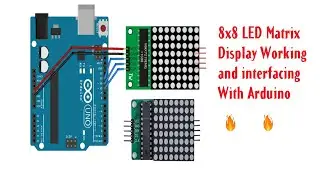 8x8 Dot Matrix Display Max 7219 Working and Interfacing with Arduino