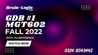 MGT602 GDB Solution Fall 2022 by 