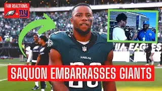 New York Fans React to Saquon Barkley's Return