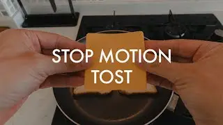 En Basit Tost Tarifi 😋 #shorts 2022 (Stop Motion)