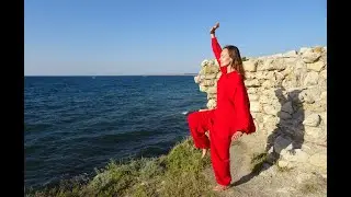 Бадуаньцзинь (8 кусков парчи), 3-е упражнение