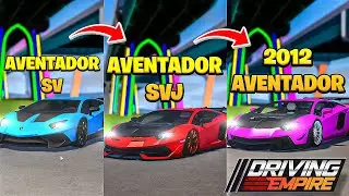 ALL LAMBORGHINI AVENTADOR BODY KITS IN DRIVING EMPIRE!!! (DRIVING EMPIRE UPDATE)