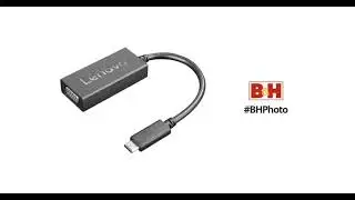 Review: Lenovo USB-C to VGA Adapter, Black GX90M44578