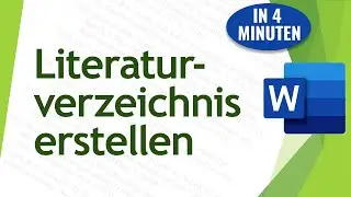 Creating a bibliography in Word - Writing theses (07)