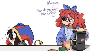 Pomni and Ragatha's MORNING ROUTINE!! (The Amazing Digital Circus Comic Dub)