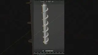 tutorial create drill spiral 3d model in blender 