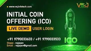 Advanced Initial Coin Offering User panel for crypto exchange platform