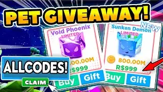 PET GIVEAWAY! -  ALL WORKING PET RANCH SIMULATOR 2 CODES - Roblox