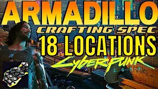 Armadillo Blueprint Locations Cyberpunk 2077