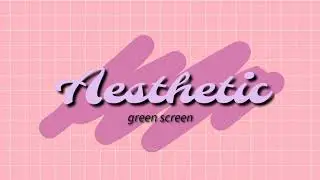 animated green screen subscribe button ( aesthetic )
