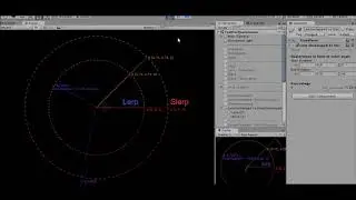 Quaternion part 4.8 - SlerpUnclamped vs LerpUnclamped