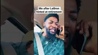 Me after LeBron hinted at retirement #nbaplayoffs #LeBron #recommended #sports
