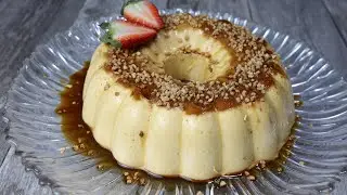 Creamy Nougat Turron Flan - A Decadent Dessert Delight!
