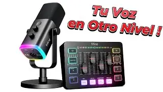 Micrófono Dinámico + Mixer Fifine,  una Dupla muy Económica!