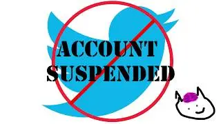 MY TWITTER IS SUSPENDED