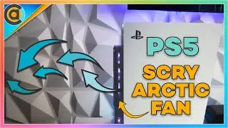 SCRY PS5 Arctic Cooling Fan. Unscientific test say YES!