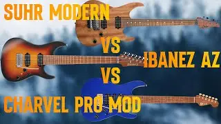 КАКОЙ СУПЕРСТРАТ-ЛУЧШИЙ? Сравниваем IBANEZ, CHARVEL и SUHR