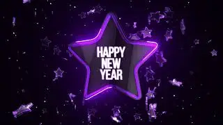Starry New Year | Christmas/Holiday Stream Stinger Transitions | Twitch/Facebook/OBS