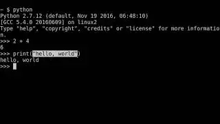 4 The Python Shell Python   Tamil Tutorials