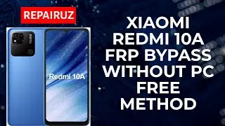 Xiaomi Redmi 10A FRP bypass without PC // Remove  Google account // MIUI 12.5.5