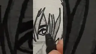 Drawing Mahito ( Jujutsu Kaisen ) ✨️🖊 #shorts #jujutsukaisen #mahito