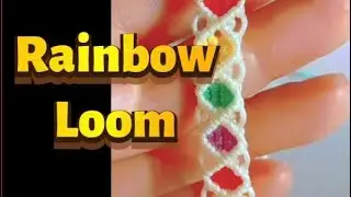 Rainbow loom bracelet #secrethacks #paracordknots #braceletmaking  #diybracelet #friendshipbands