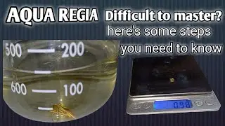 AQUA REGIA DISSOLVED GOLD | AQUA REGIA