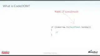 CodeDOM: Writing Code that Writes Code