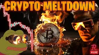 BITCOIN LIVE: BTC MAJOR MELTDOWN, CRYPTO IN SHAMBLES, STOCK MARKET DUMP