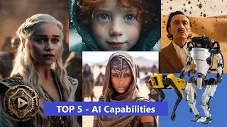 Top 5 AI Capabilities Today (so far 2023, see how Yuval Harari said that AI could mastered language)