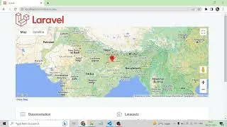 Add Google Map In Laravel, and Show Location Using Latitude and Longitude in Laravel Hindi