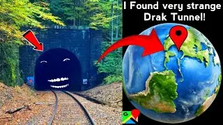 I Found scary Tunnel on google earth 🌎 or google map 
