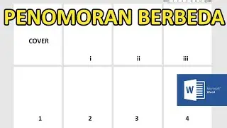 How to Make Different Page Numbers (Roman and Numerals) in MS Word
