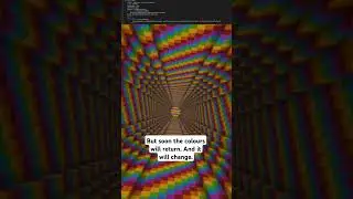 From Darkness to Rainbow: Minecraft Spiral Transformation