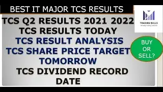TCS Q2 RESULTS 2021 TCS Q2 RESULTS 2022 TCS RESULT ANALYSIS TCS SHRE NEWS TODAY DIVIDEND RECORD DATE